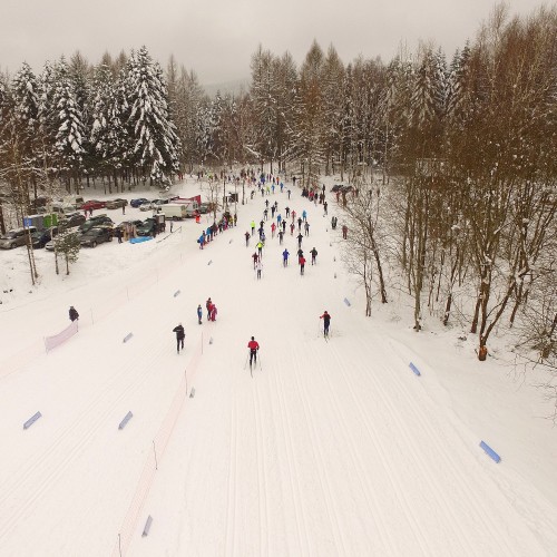 XXXI Bieszczadzki Bieg Lotników- dzień II (dron)